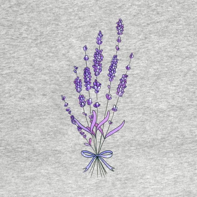 Lavender cutout by Leonie Jonk